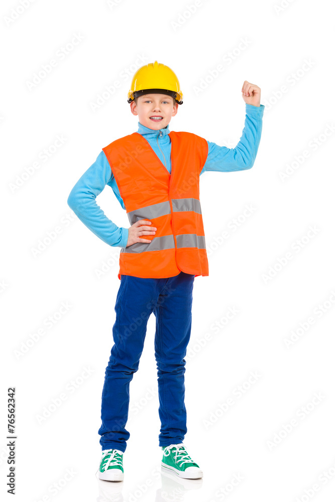 Little construction worker success Little construction worker success