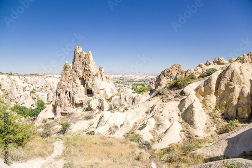 Cave monastery complex at Open Air Museum Göreme. Nunnery, Xi c.