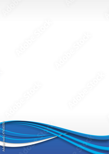 Abstract Background Blue Wave 2