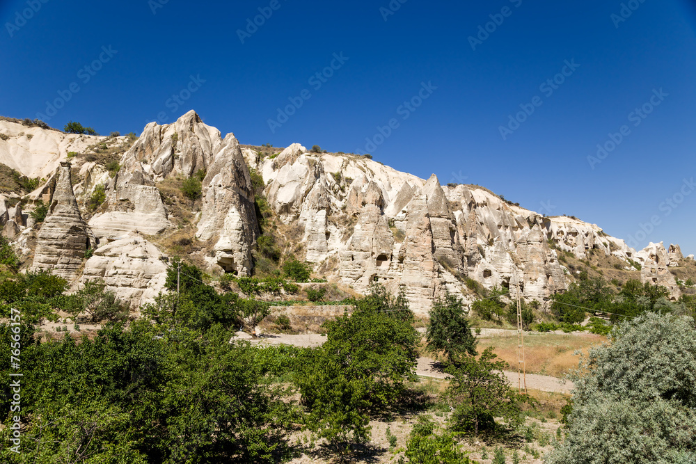Cappadocia. Mountain valley in the National Park of Goreme
