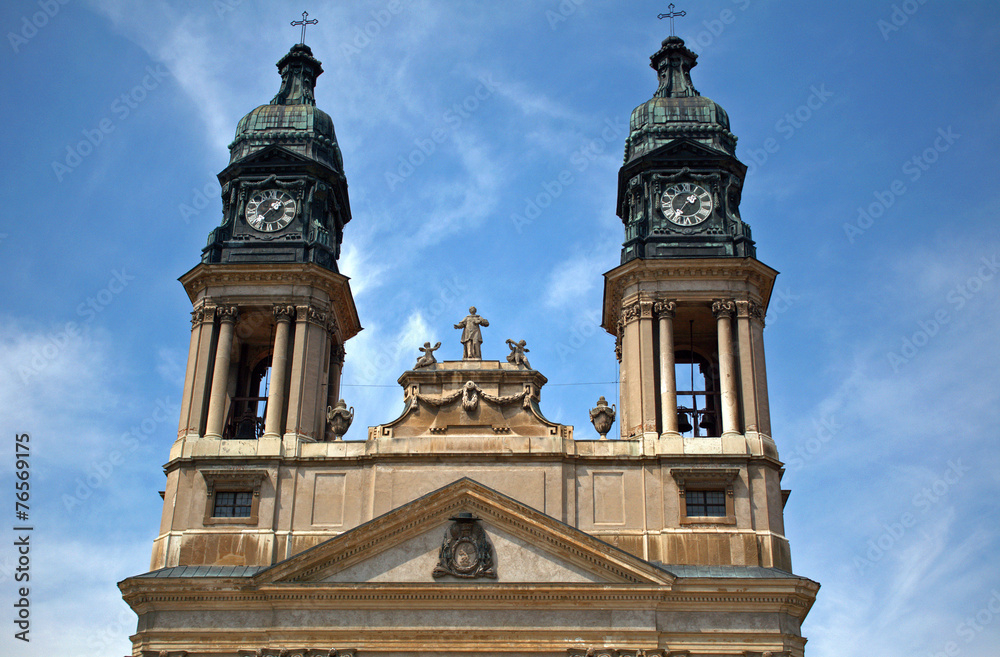 Fototapeta premium Church, Papa, Hungary