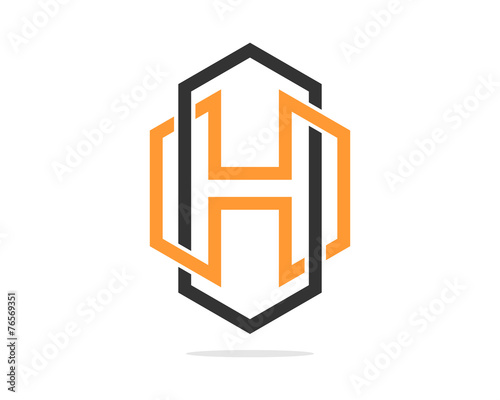H Logo Hexagon