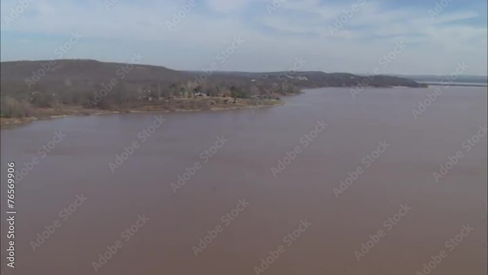 Large River Countryside Oklahoma Large River Countryside Oklahoma