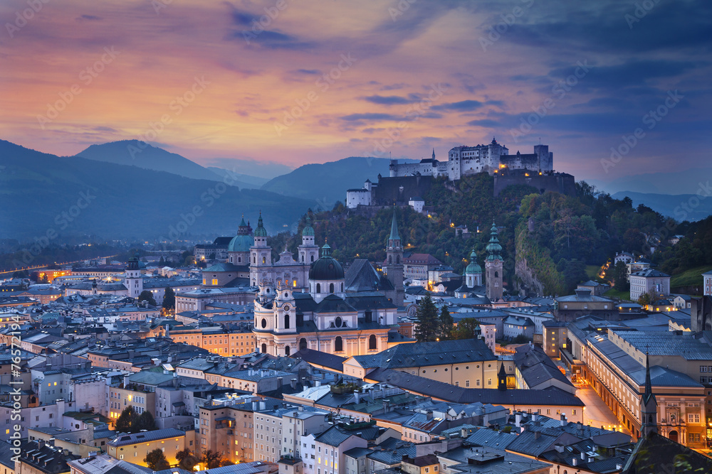 Naklejka premium Salzburg, Austria.