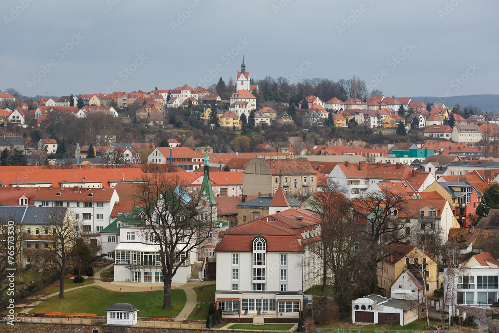 View of the city of Meissen