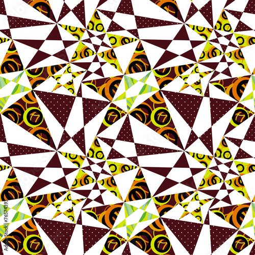 Patchwork seamless pattern texture background