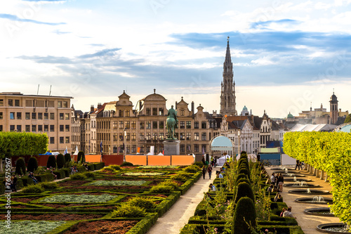 Cityscape of Brussels