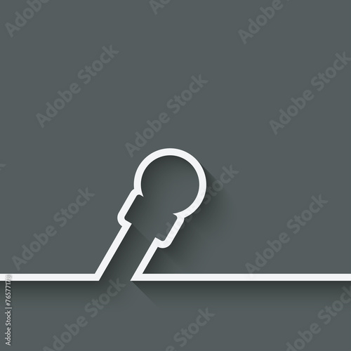 speaker microphone symbol