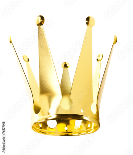 Goldene Faschingskrone