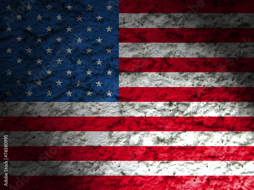 american flag grunge background