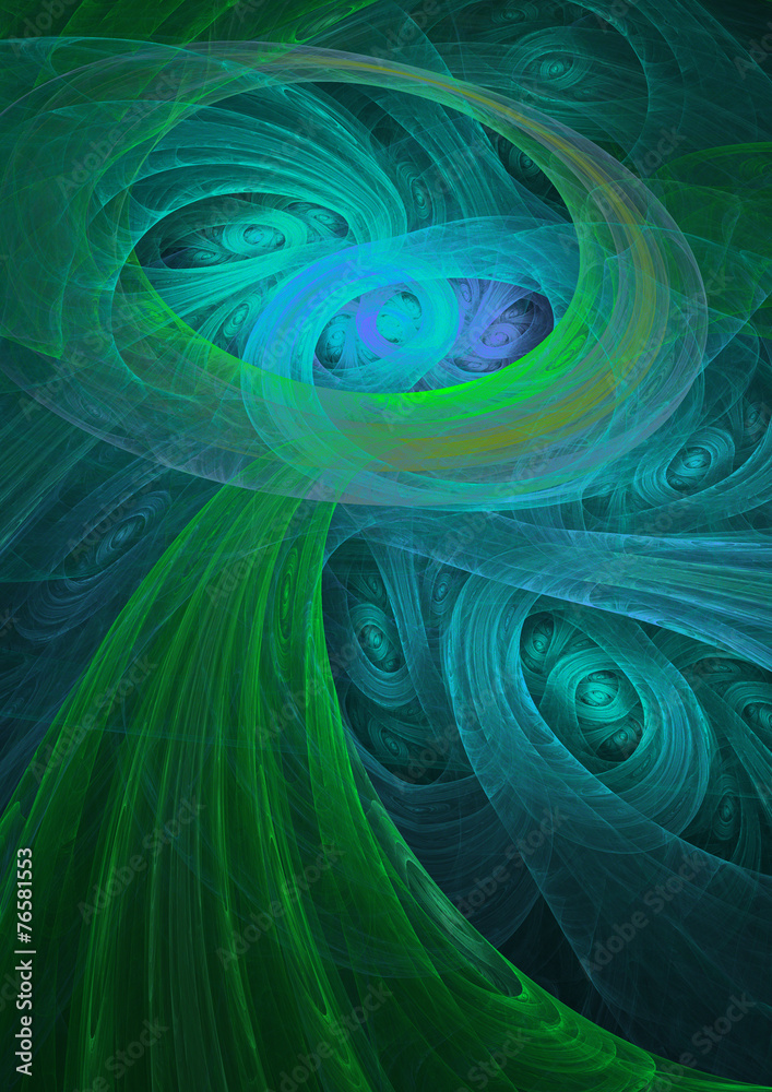 Obraz Abstract swirling background