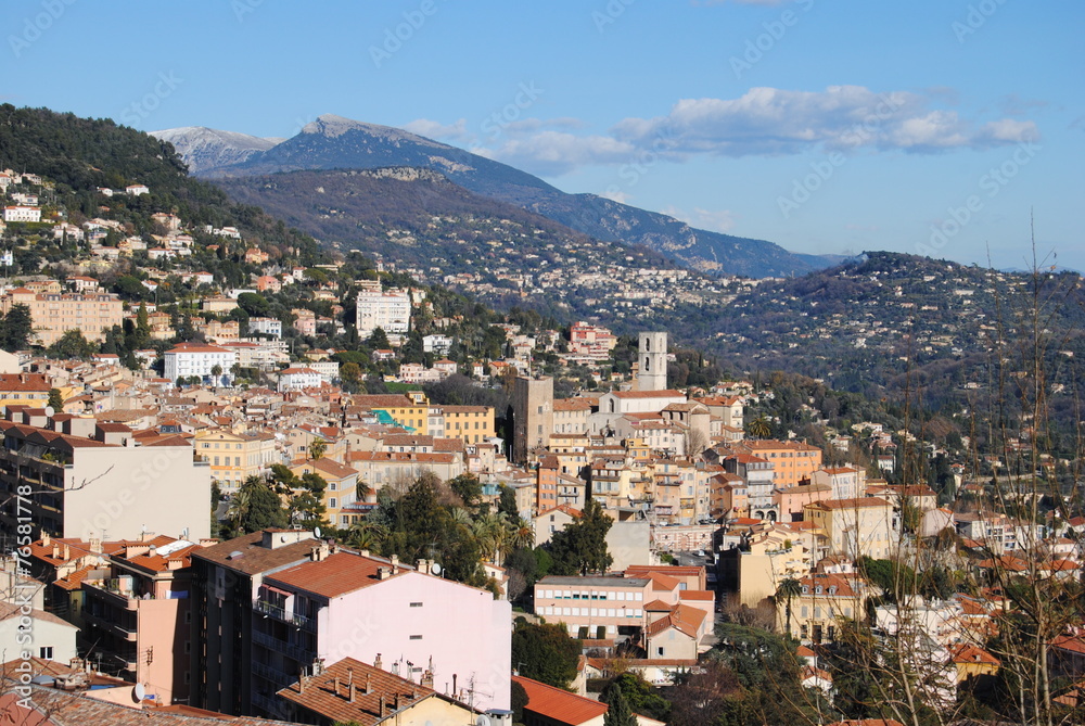 Naklejka premium ville de grasse