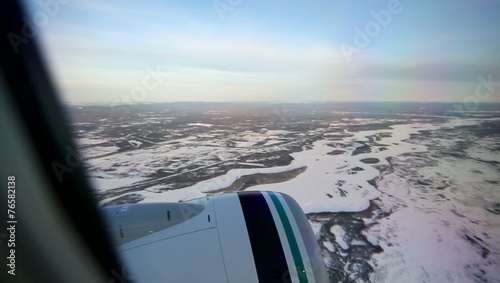 Alaska Snow Mountain Ranges