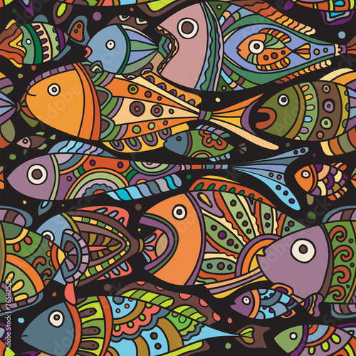 Fishes_pattern_color_black