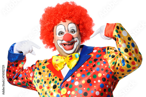 Obraz na płótnie Clown
