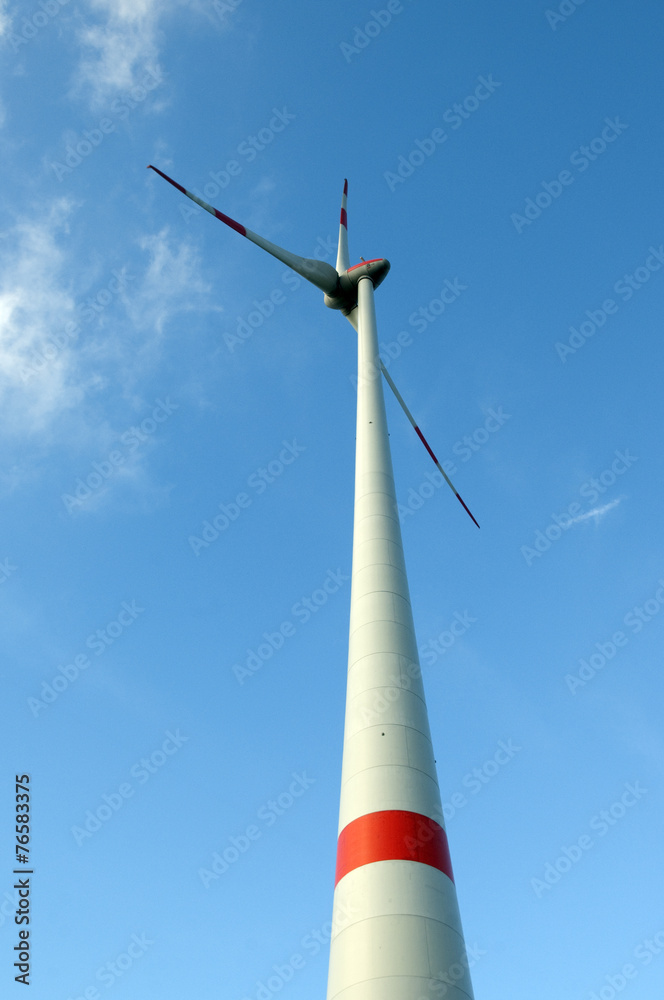 Windkraftanlage, Kemel, Hessen Windkraftanlage, Kemel, Hessen