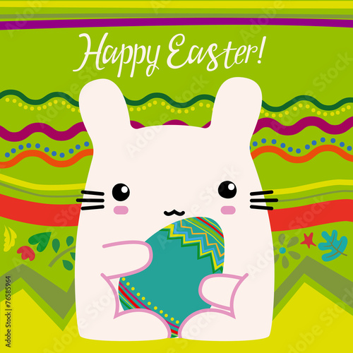Easter, pink bunny.