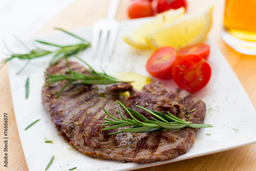 Veal steaks