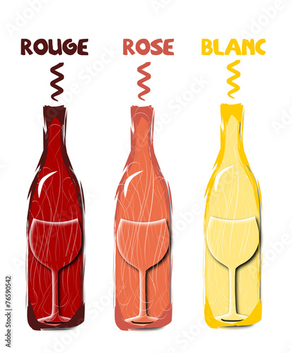 Logo bouteille de vin