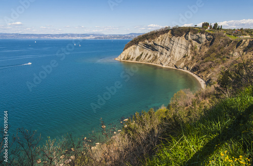 Strunjan cliff, Slovenia