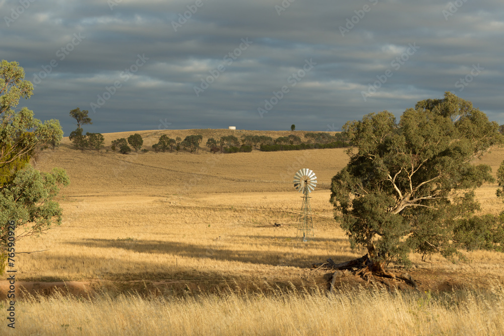 Farmers Windmill StockFoto Adobe Stock