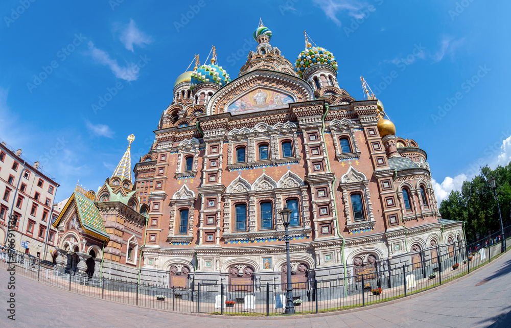 The Church of the Savior on Spilled Blood is one of the main sig