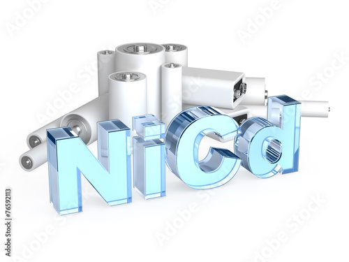 NiCd — nickel-cadmium accumulator battery photo