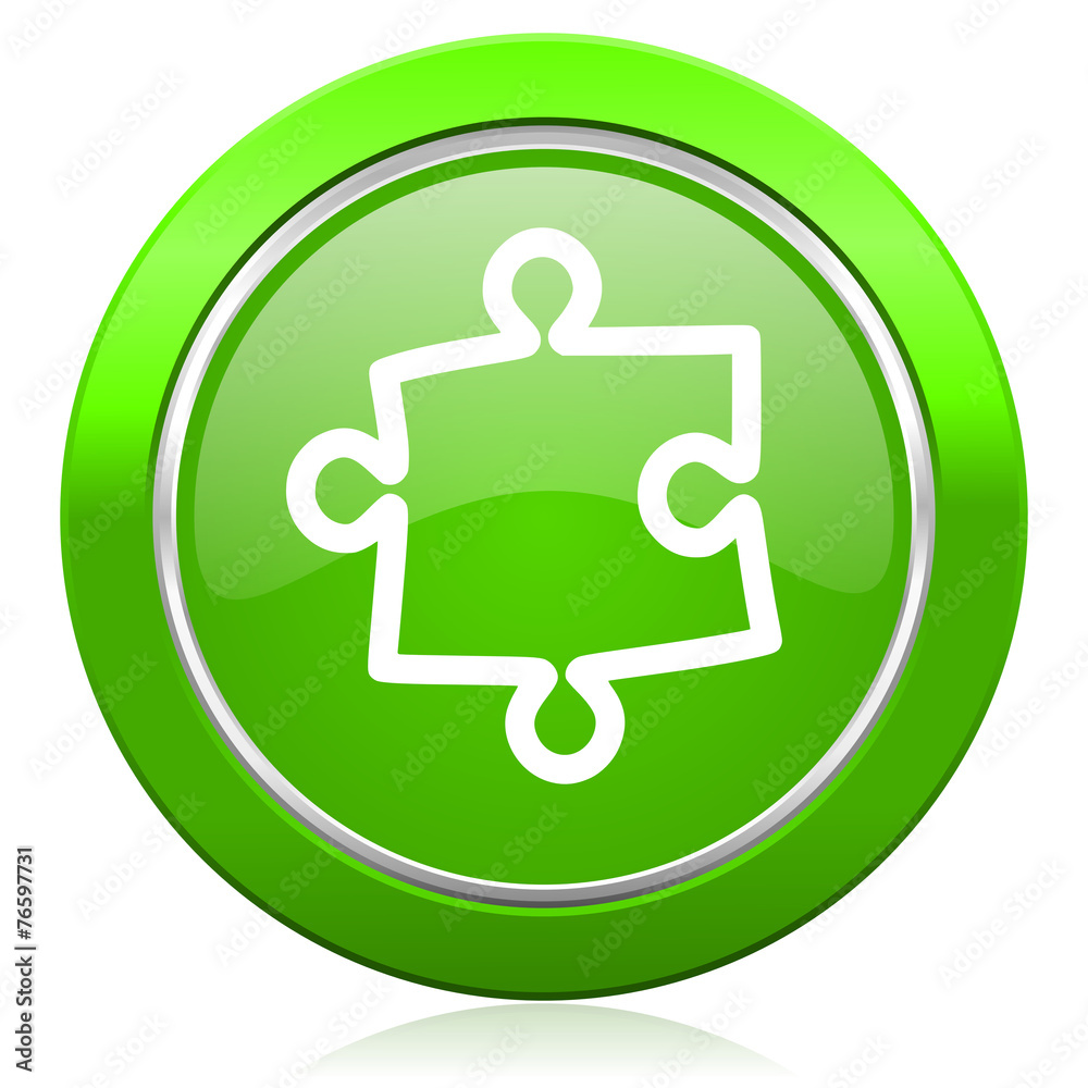 Obraz premium puzzle icon