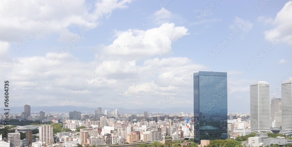 Cityscape in Japan