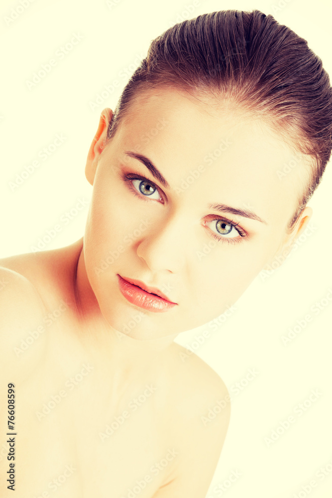 Attractive spa woman. Attractive spa woman.