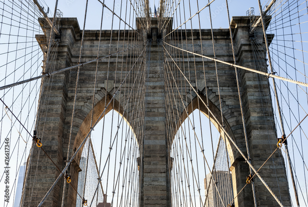 Naklejka premium Brooklyn Bridge