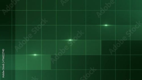 Simple Lines - Abstract Background - green
