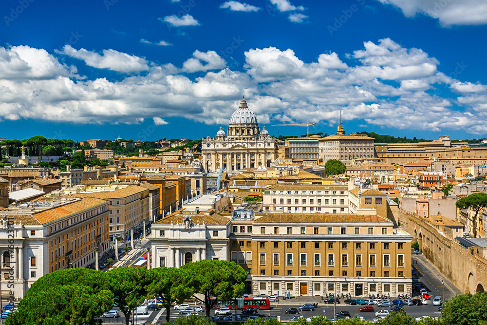 The Papal Basilica of Saint Peter in the Vatican City