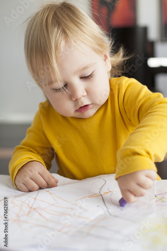 baby painting sheet