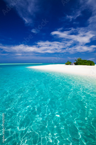 Fototapeta Naklejka Na Ścianę i Meble -  The most amazing beach on a tropical island