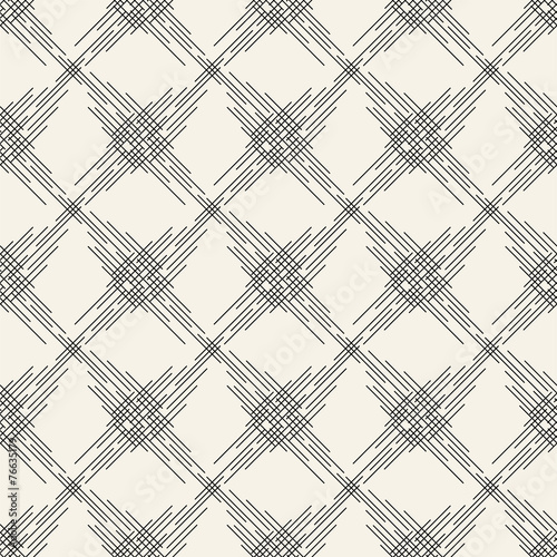 Seamless line pattern tile background geometric