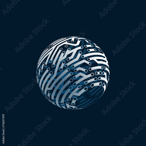 The Planet Formed from the Electrical Connections
