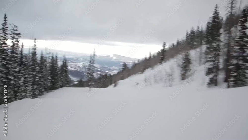 Snowboarder Aspen Snow Hill Snowboarder Aspen Snow Hill