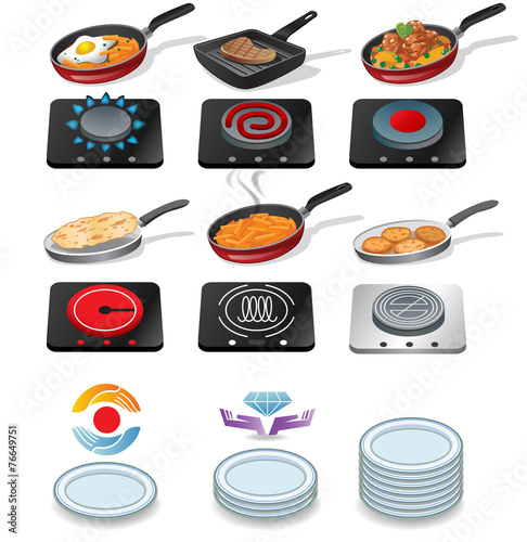 Cooking icons