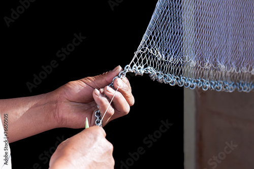 the handicraft work