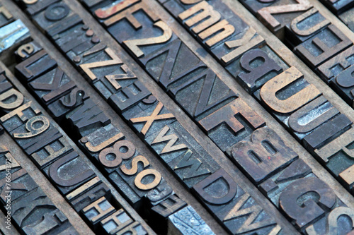 Print letters photo