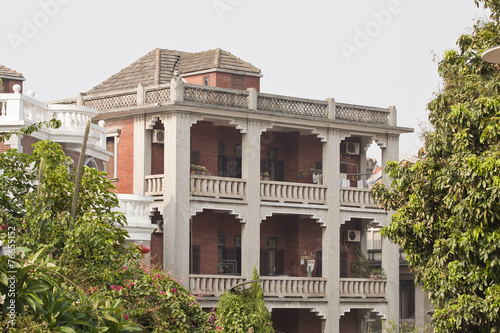 portuguese house gulangyu fujian province china photo