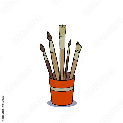 paint brushes