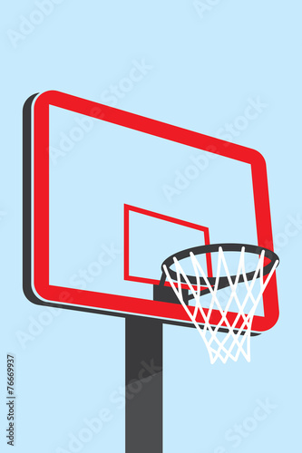 Basketball backboard