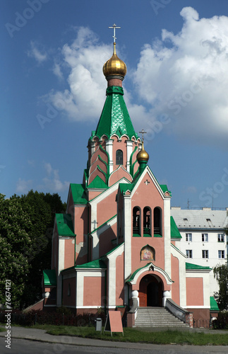 Orthodox Church dedicated to Saint Gorazd in Olomouc. photo