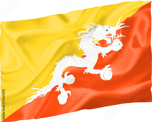 Flag of Bhutan