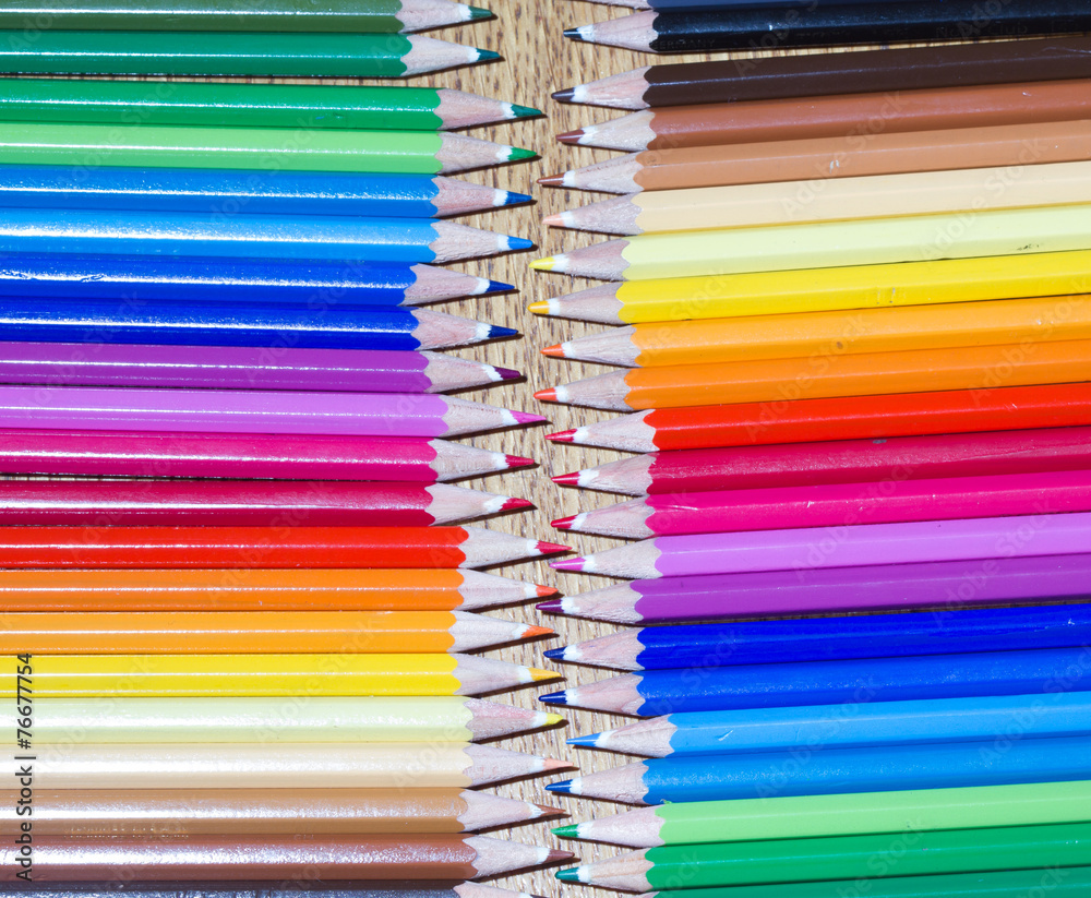 Fototapeta premium colored pens