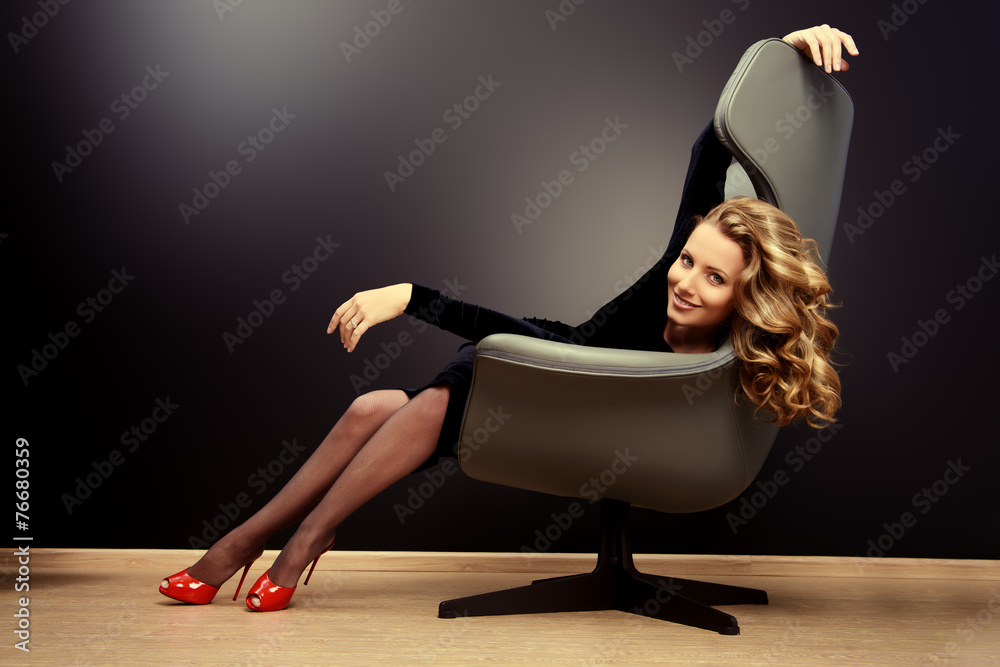 Fototapeta premium wavy hair