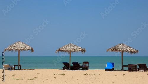 Beach umbrella for relaxation