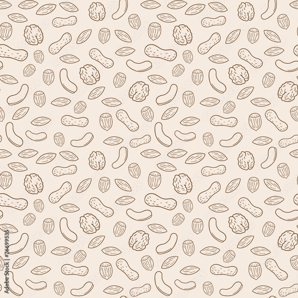 Doodle Nuts Pattern